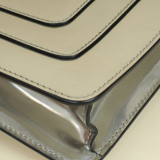 Bvlgari Silver Serpenti Forever East West Crossbody Bag