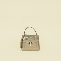 Bvlgari Antique BronzeSerpenti Forever Top Handle Bag