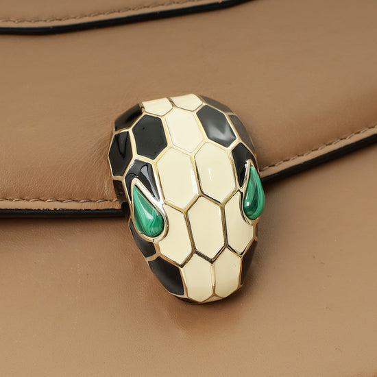 Bvlgari Brown Serpenti Forever Shoulder Bag-Bvlgari-THE CLOSET