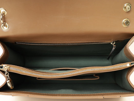 Bvlgari Brown Serpenti Forever Shoulder Bag-Bvlgari-THE CLOSET