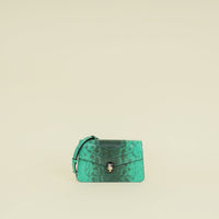 Bvlgari Green Serpenti Forever Chain Wallet