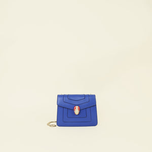 Bvlgari Royal Blue Serpenti Forever Crossbody Bag