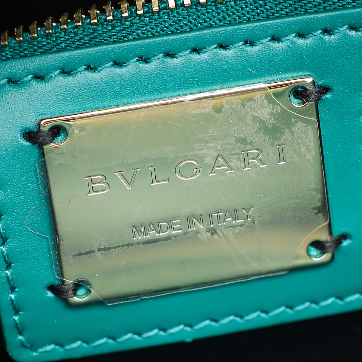 Bvlgari Emerald Green Stingray Galuchat Serpenti Forever Medium Shoulder Bag