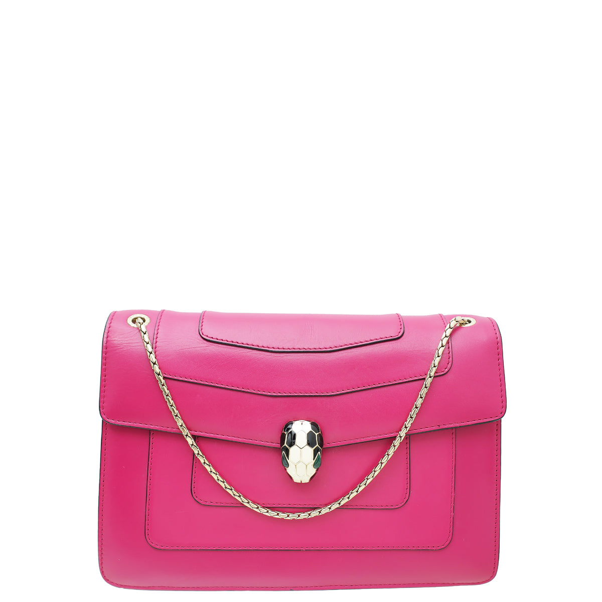 Bvlgari Fuchsia Serpenti Forever Shoulder Bag-Bvlgari-THE CLOSET