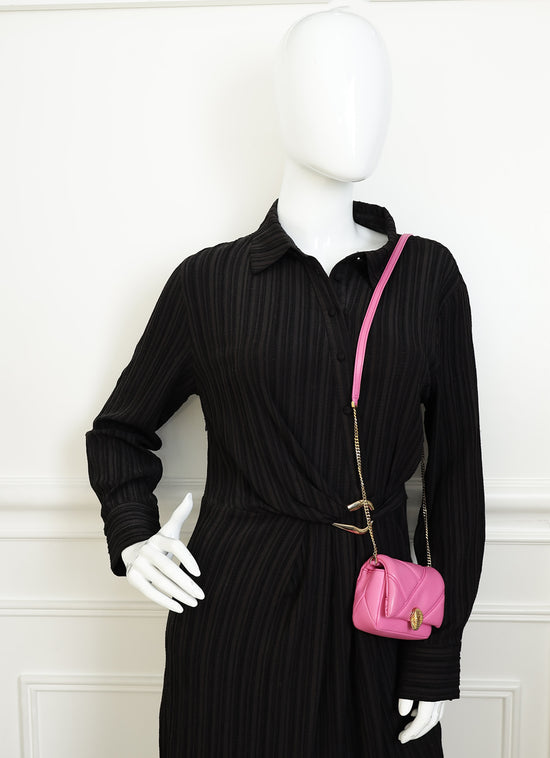 Bvlgari Pink Serpenti Cabochon Micro Bag