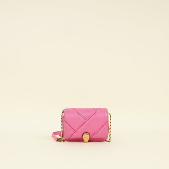 Bvlgari Pink Serpenti Cabochon Micro Bag