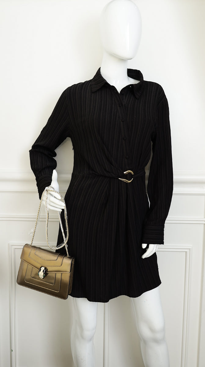 Bvlgari Bronze Serpenti Forever Small Shoulder Bag