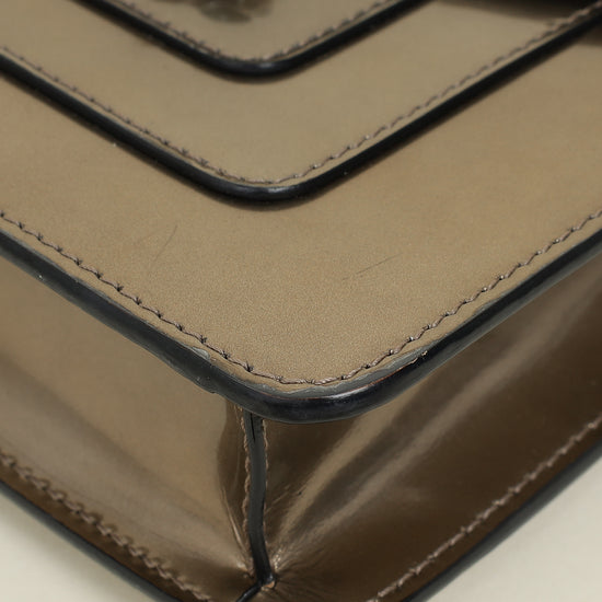 Bvlgari Bronze Serpenti Forever Small Shoulder Bag