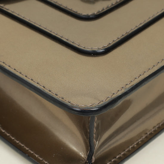 Bvlgari Bronze Serpenti Forever Small Shoulder Bag