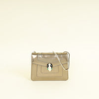 Bvlgari Champagne Serpenti Forever Crossbody Bag