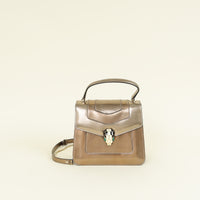 Bvlgari Bronze Serpenti Forever Top Handle Bag
