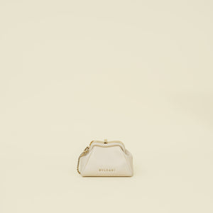 Bvlgari Ivory Micro Serpentine Pouch