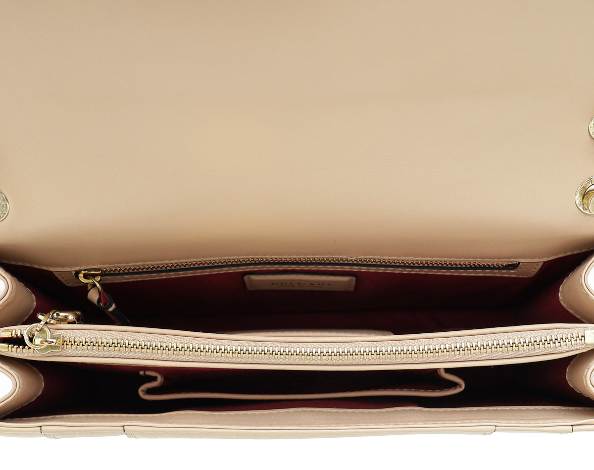 Bvlgari Beige Serpenti Forever Shoulder Bag-Bvlgari-THE CLOSET