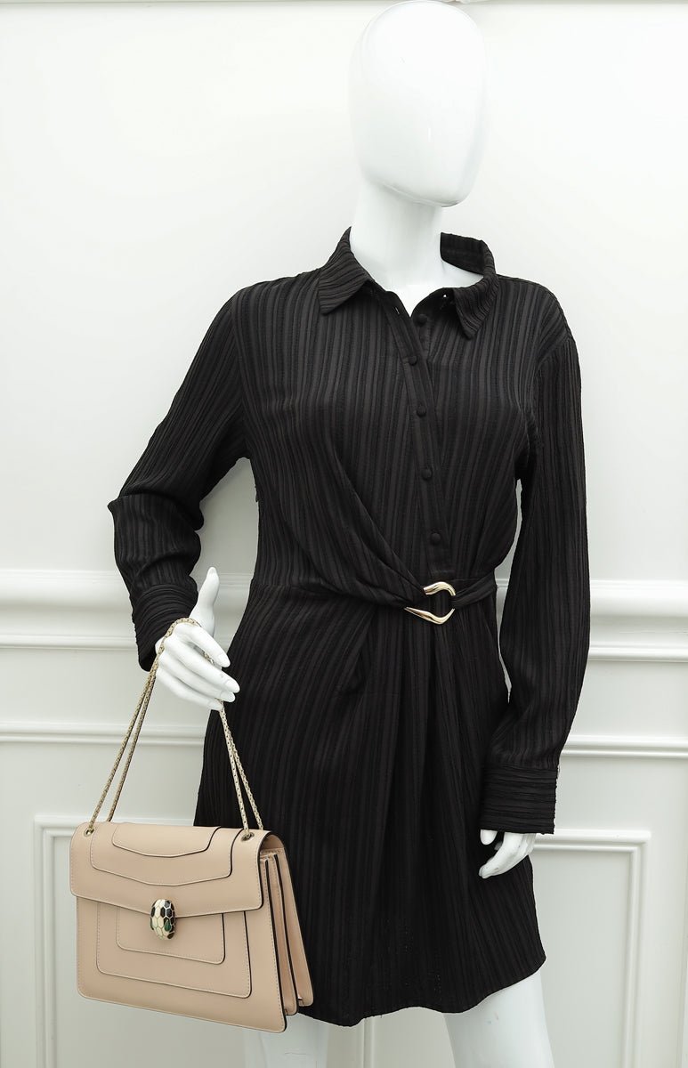 Bvlgari Beige Serpenti Forever Shoulder Bag-Bvlgari-THE CLOSET