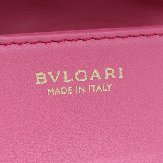 Bvlgari Pink Serpenti Cabochon Micro Bag-Bvlgari-THE CLOSET