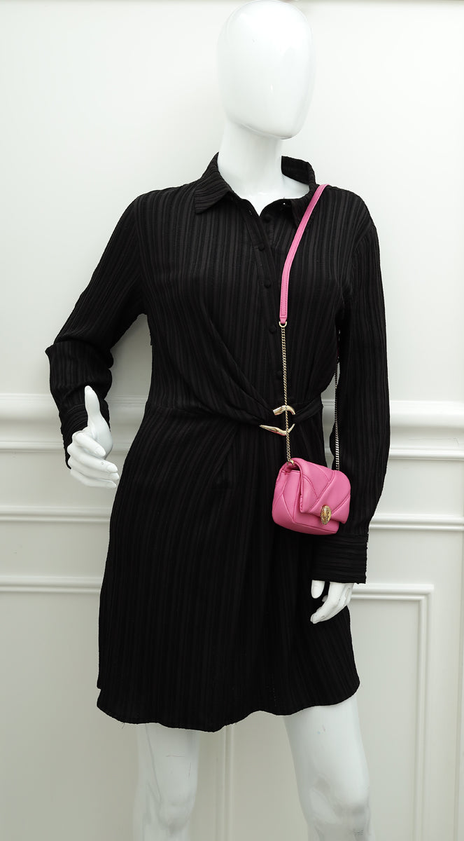 Bvlgari Pink Serpenti Cabochon Micro Bag-Bvlgari-THE CLOSET