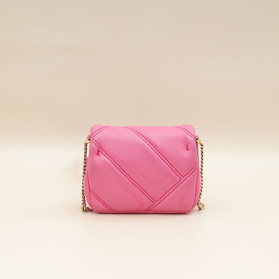 Bvlgari Pink Serpenti Cabochon Micro Bag