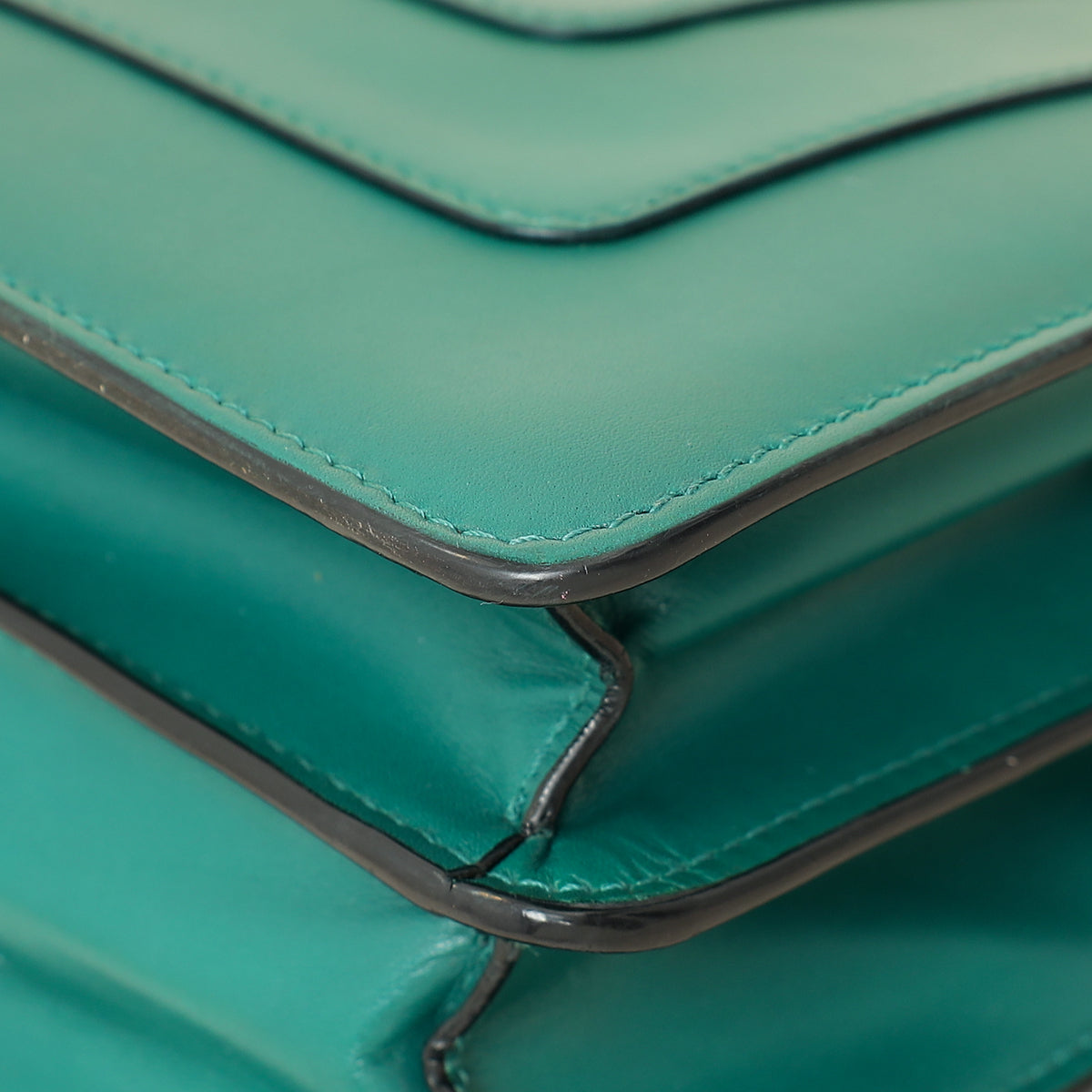 Bvlgari Green Serpenti Forever Flap Shoulder Bag-Bvlgari-THE CLOSET