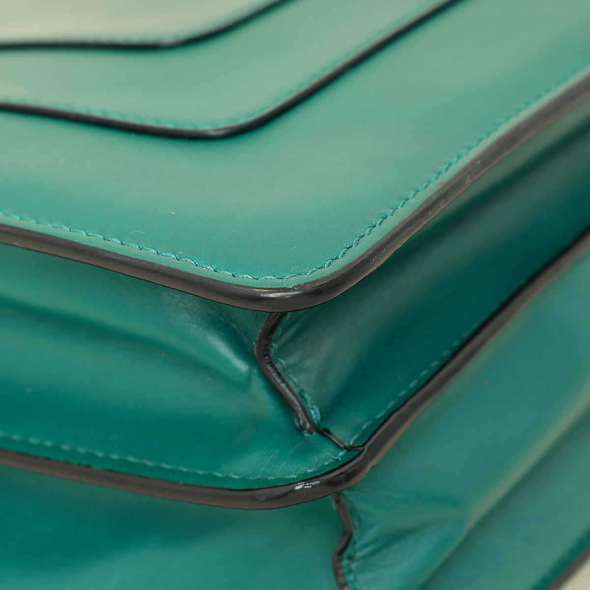 Bvlgari Green Serpenti Forever Flap Shoulder Bag-Bvlgari-THE CLOSET