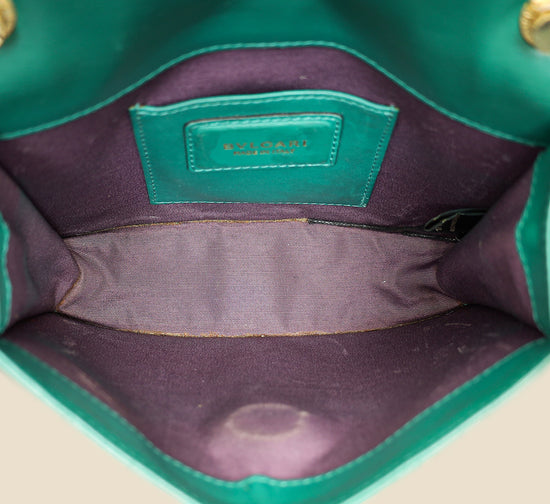 Bvlgari Green Serpenti Forever Flap Shoulder Bag-Bvlgari-THE CLOSET