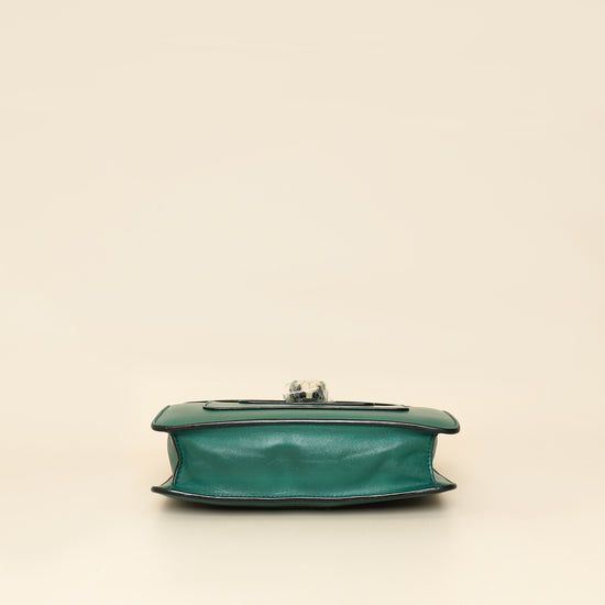 Bvlgari Green Serpenti Forever Flap Shoulder Bag-Bvlgari-THE CLOSET
