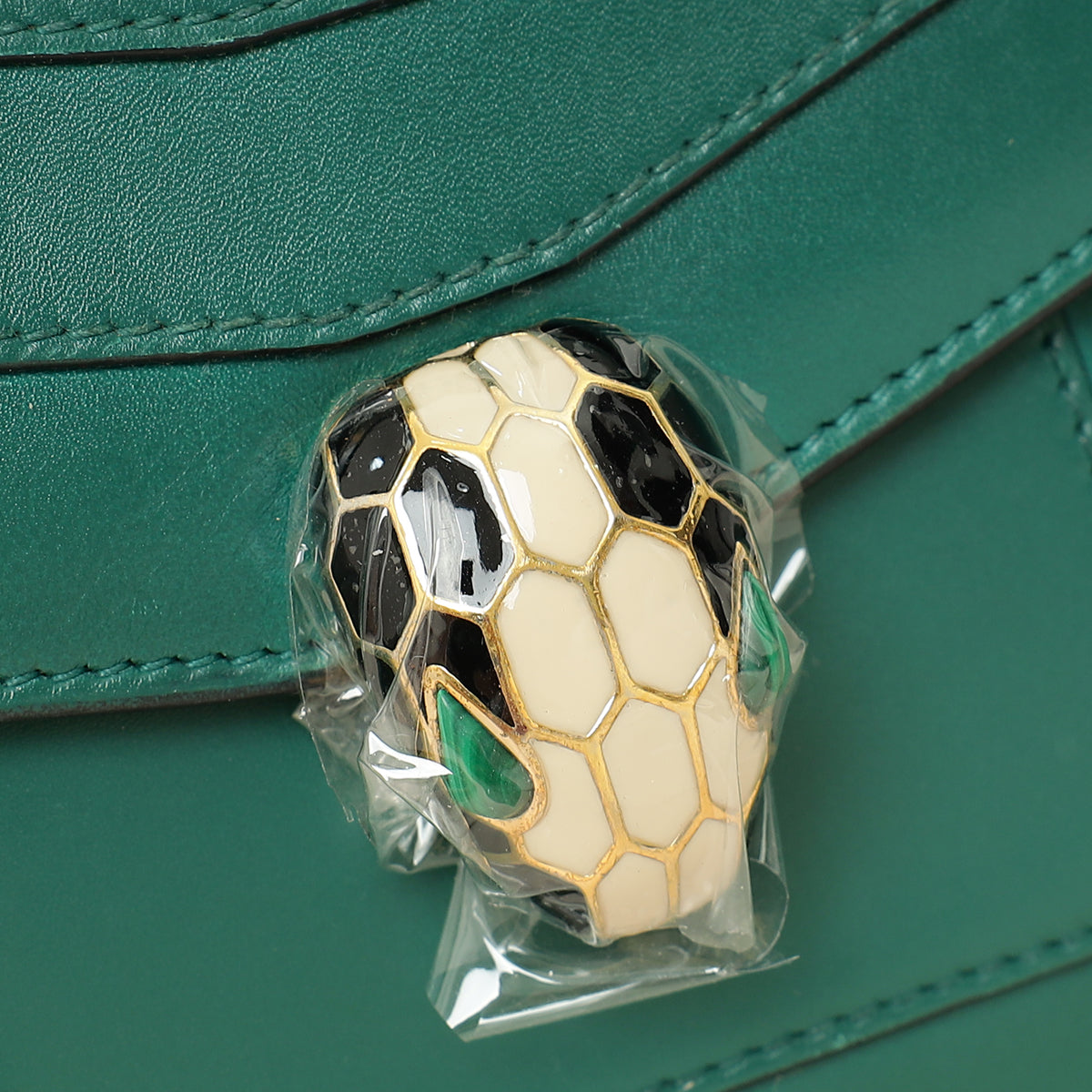Bvlgari Green Serpenti Forever Flap Shoulder Bag-Bvlgari-THE CLOSET