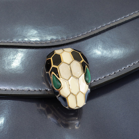 Bvlgari Purple Serpenti Forever Chain Wallet-Bvlgari-THE CLOSET