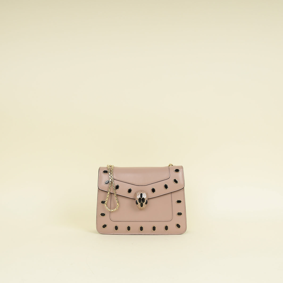 Bvlgari Desert Scaglie Studs Serpenti Forever Shoulder Bag