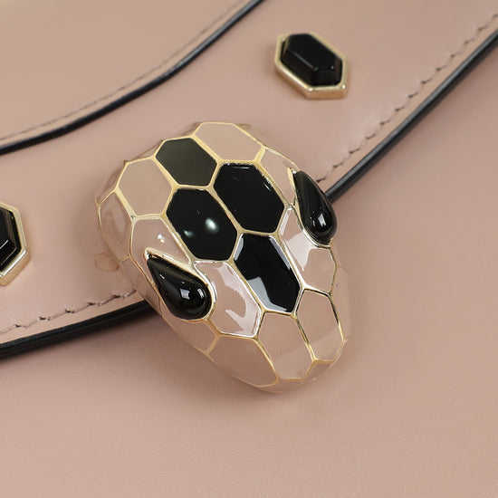 Bvlgari Desert Scaglie Studs Serpenti Forever Shoulder Bag