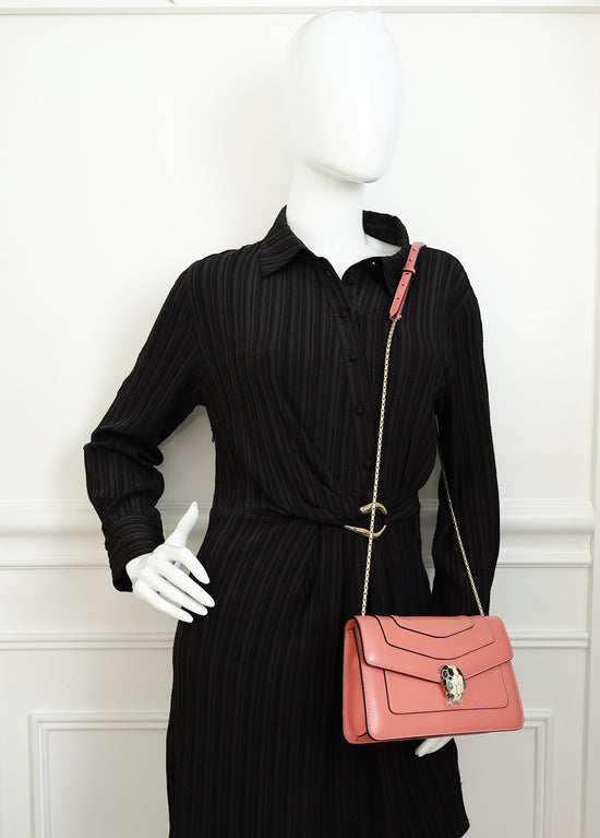 Bvlgari Coral Serpenti Forever Crossbody Bag