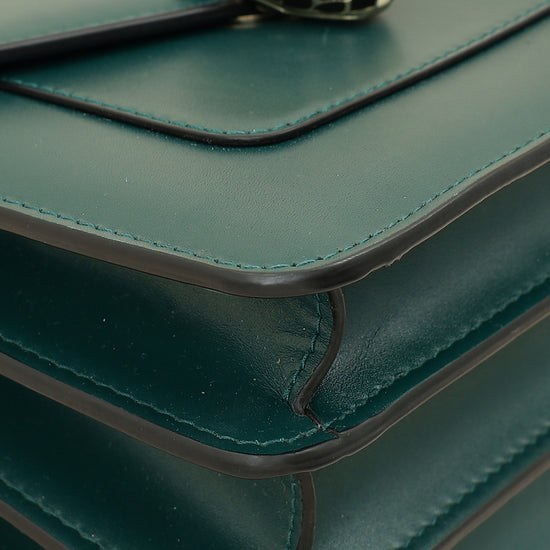 Bvlgari Green Serpenti Forever Top Handle Small Bag-Bvlgari-THE CLOSET