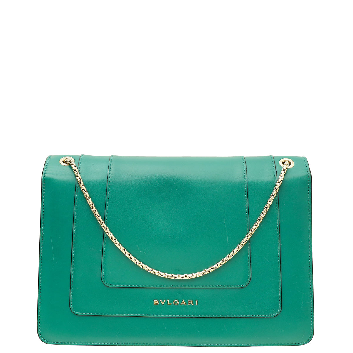 Bvlgari Green Serpenti Forever Flap Bag-Bvlgari-THE CLOSET