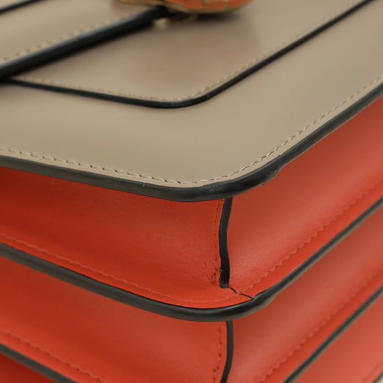 Bvlgari Bicolor Serpenti Forever Top Handle Bag-Bvlgari-THE CLOSET