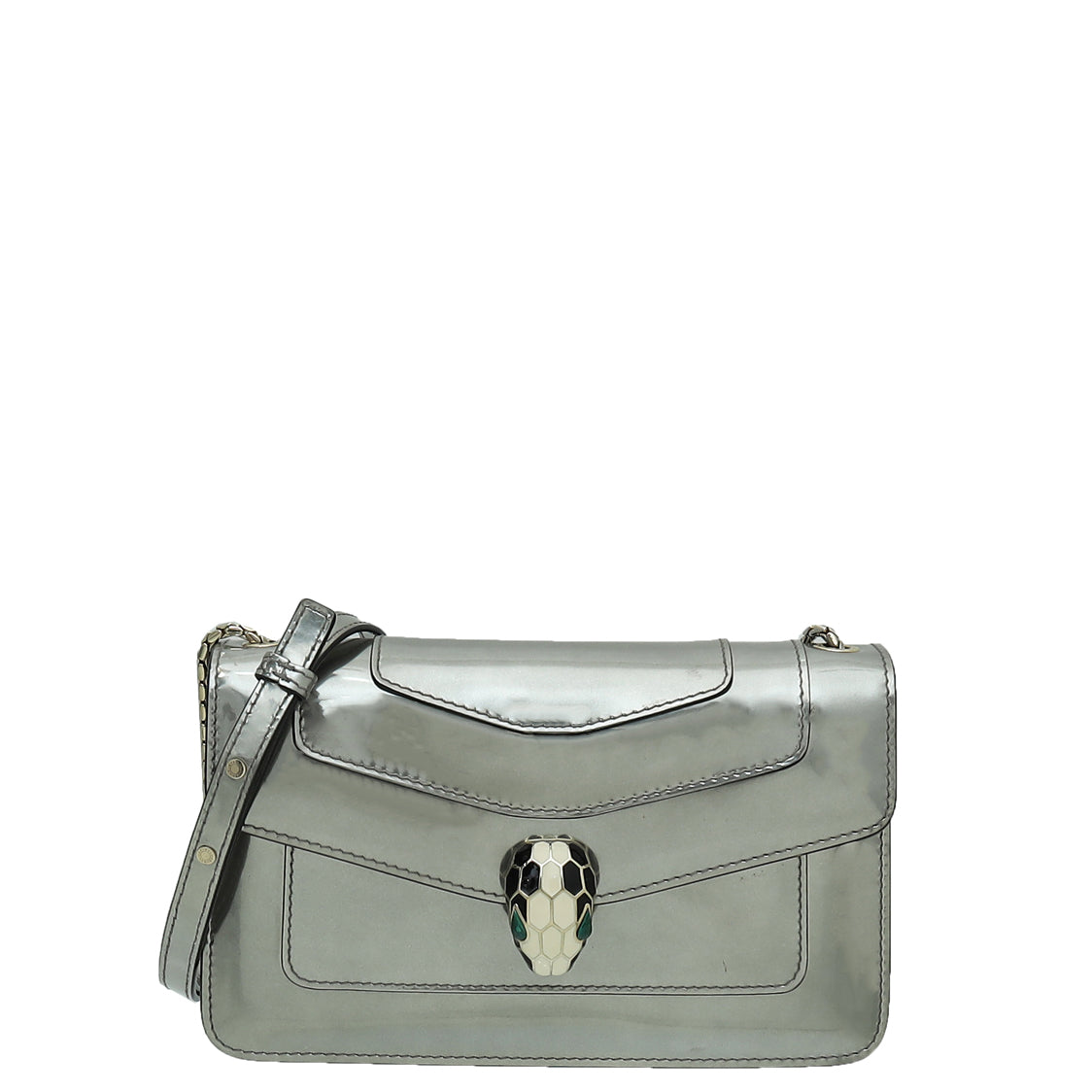 Bvlgari Grey Serpenti Forever East West Small Bag-Bvlgari-THE CLOSET