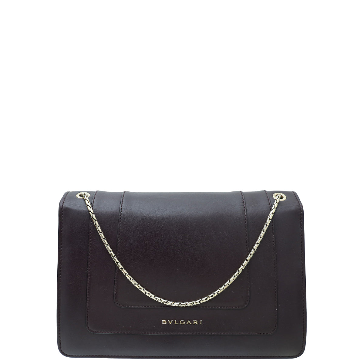 Bvlgari Burgundy Serpenti Forever Flap Bag-Bvlgari-THE CLOSET