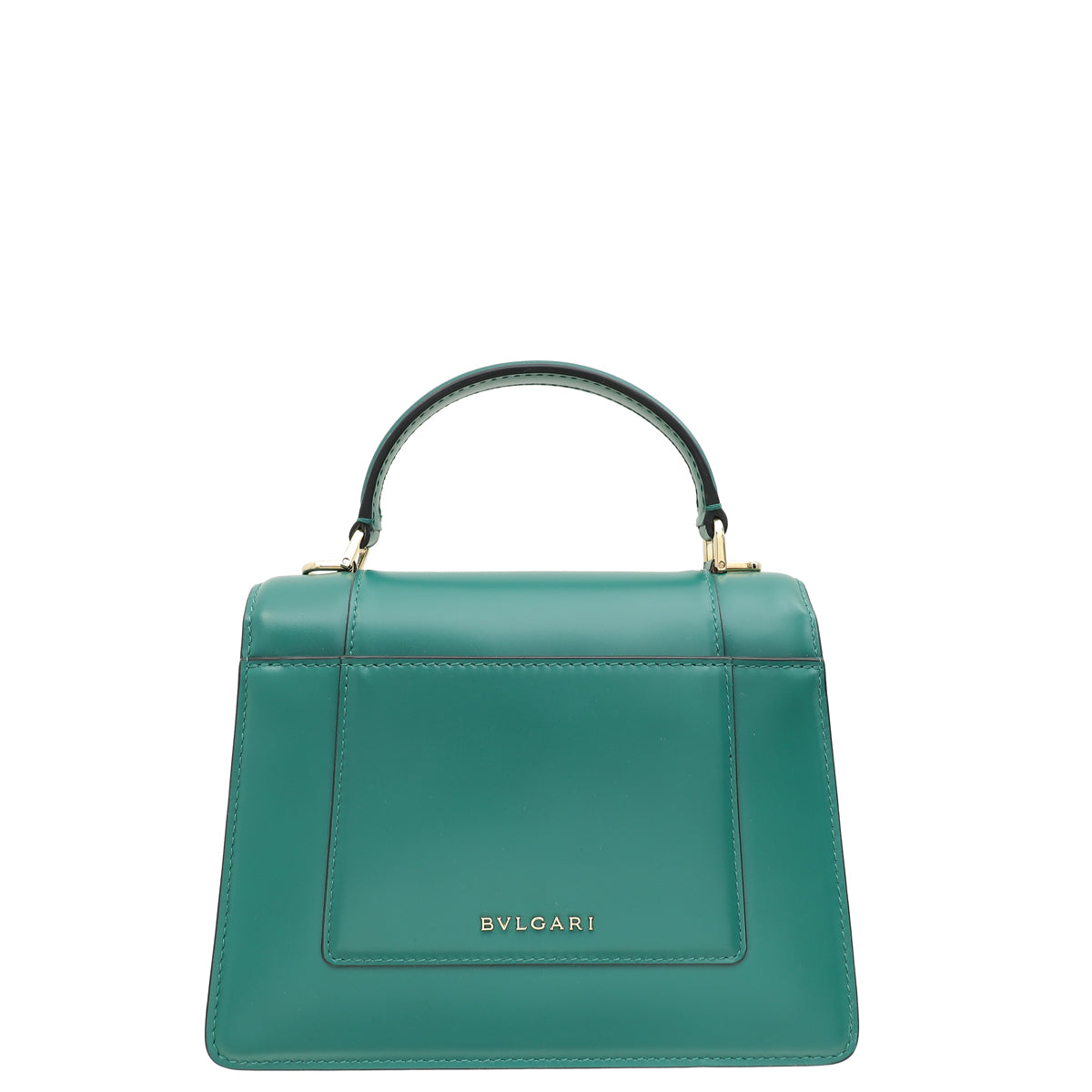 Bvlgari Emerald Green Serpenti Forever Medium Top Handle Bag-Bvlgari-THE CLOSET