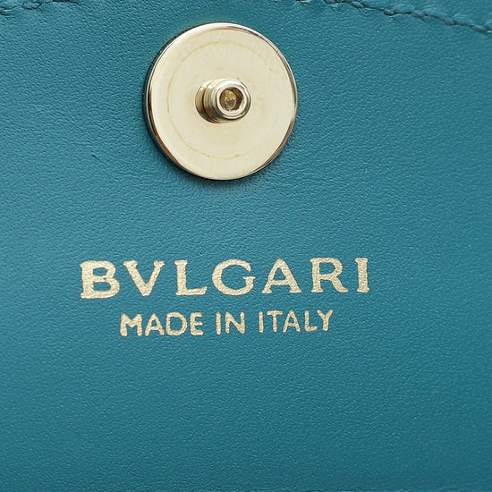 Bvlgari Blue Serpenti Forever Mini Pochette Bag