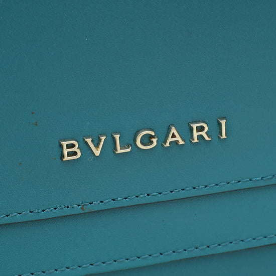 Bvlgari Blue Serpenti Forever Mini Pochette Bag