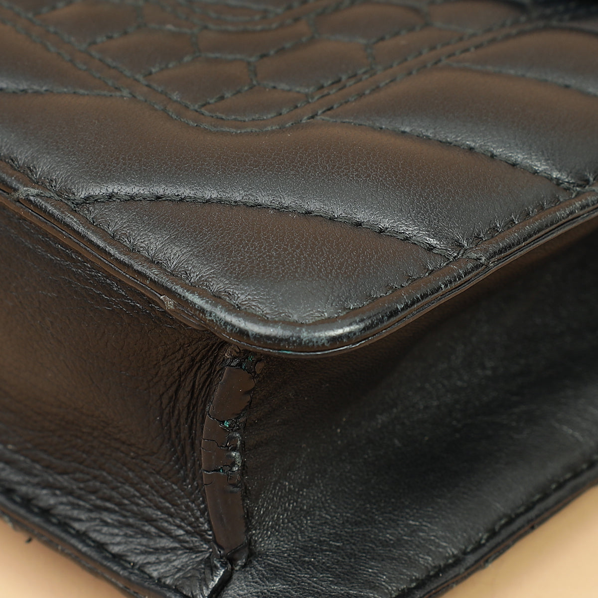 Bvlgari Black Quilted Scaglie Serpenti Forever Bag-Bvlgari-THE CLOSET