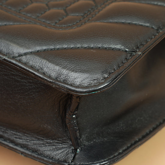 Bvlgari Black Quilted Scaglie Serpenti Forever Bag-Bvlgari-THE CLOSET