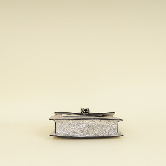 Bvlgari Bicolor Karung Serpenti Forever Flap Bag