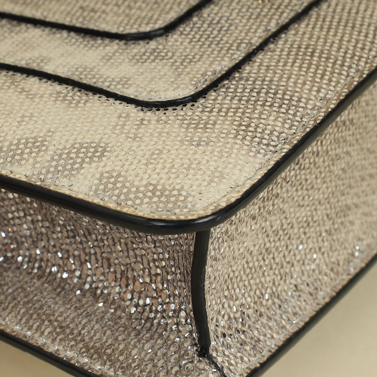 Bvlgari Bicolor Karung Serpenti Forever Flap Bag