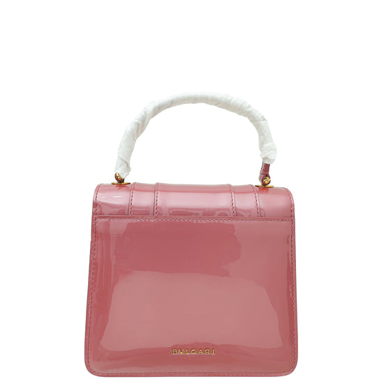 Bvlgari Blush Serpenti Forever Top Handle Bag