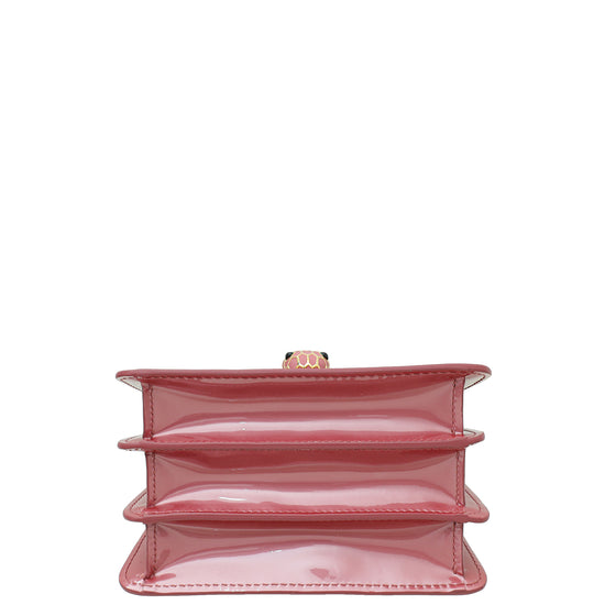 Bvlgari Blush Serpenti Forever Top Handle Bag