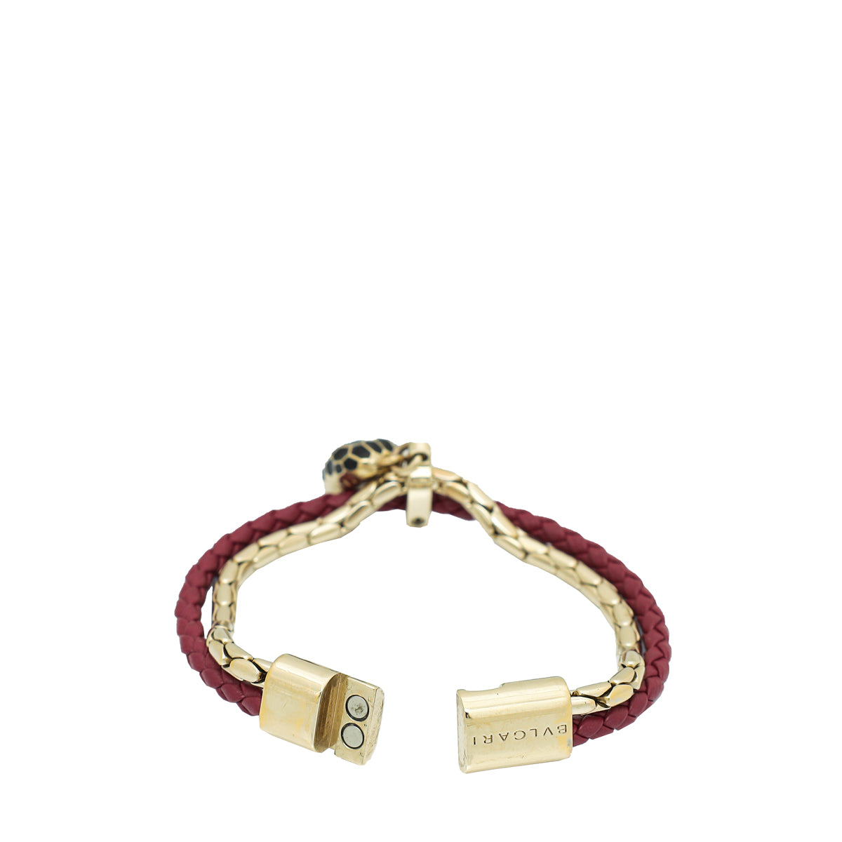 Bulgari Serpenti Forever Leather Bracelet - Jewelry