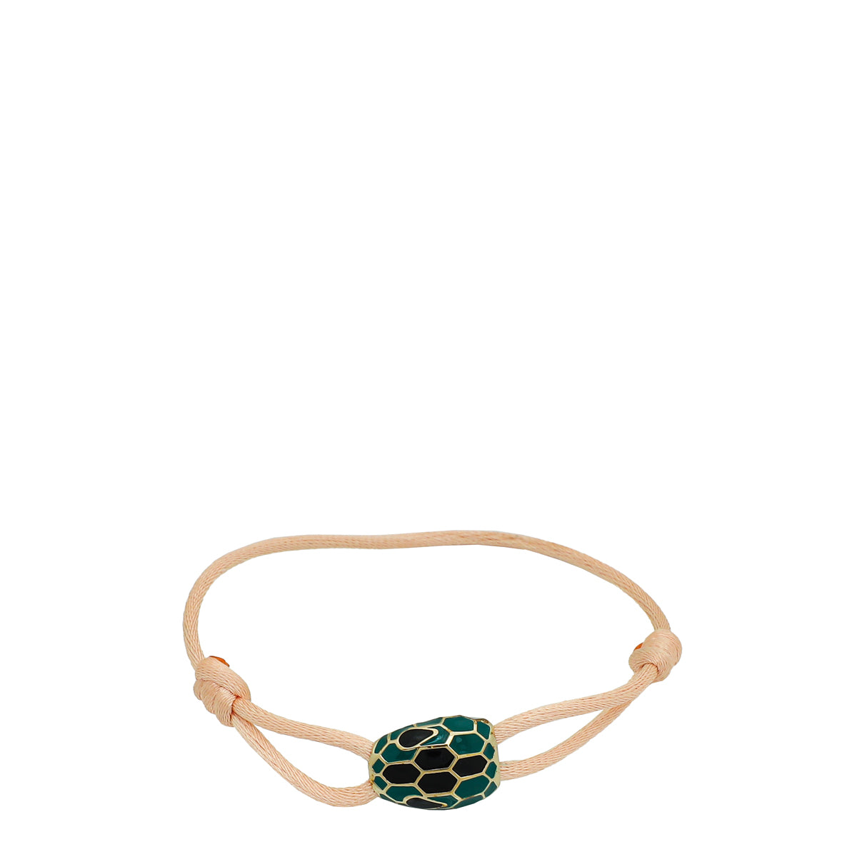 Bvlgari Bicolor Serpenti Forever Cord Bracelet-Bvlgari-THE CLOSET