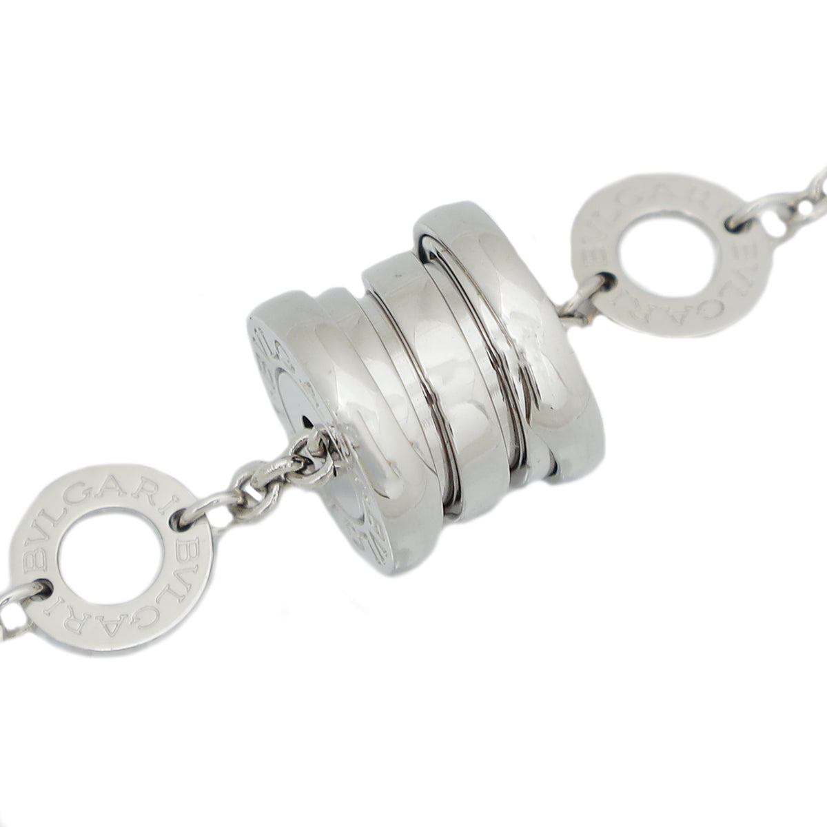 Bvlgari 18K White Gold B. Zero1 Soft Bracelet-Bvlgari-THE CLOSET