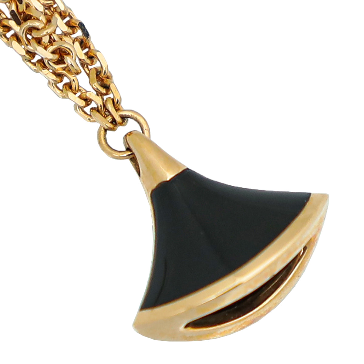 Bvlgari 18K Rose Gold Onyx Diva's Dream Bracelet-Bvlgari-THE CLOSET