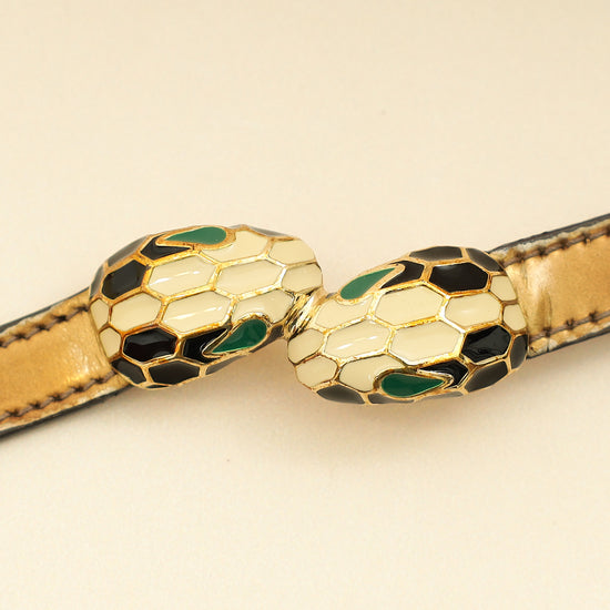 Bvlgari Bronze Serpenti Forever Double Tour Bracelet-Bvlgari-THE CLOSET