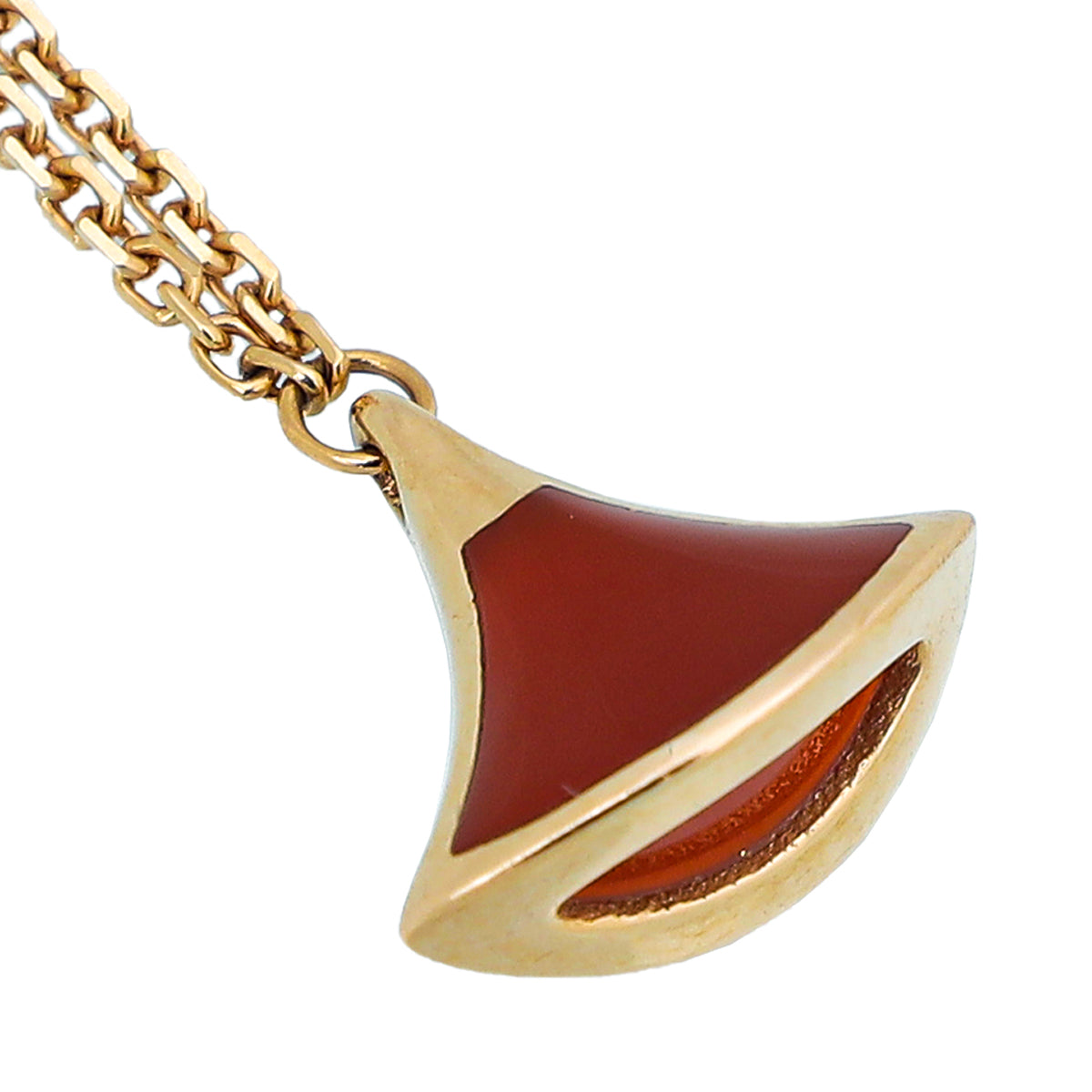 Bvlgari 18K Rose Gold Carnelian Diva's Dream Bracelet-Bvlgari-THE CLOSET